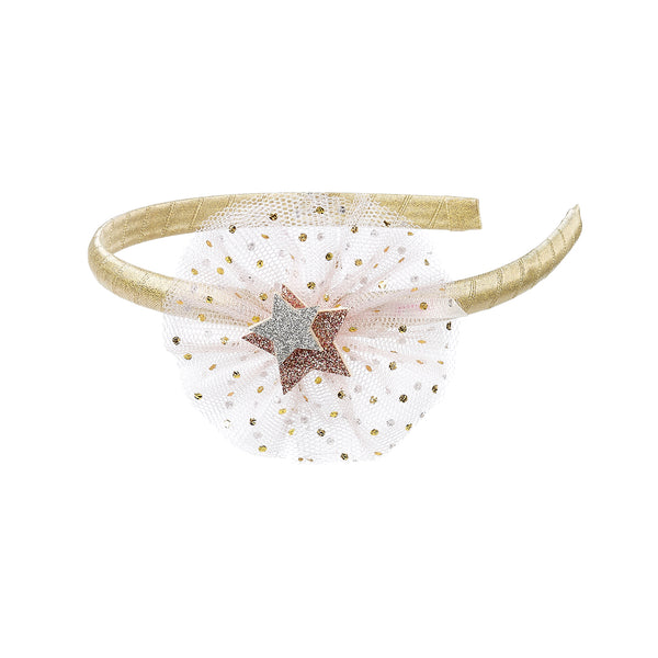 Headband Diana Star Gold
