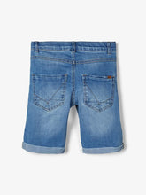 Load image into Gallery viewer, Jeans Short Light Blue Denim
