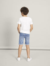 Load image into Gallery viewer, Jeans Short Light Blue Denim
