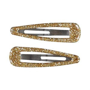 Hairclips Glitter 2 pc, 3 colors