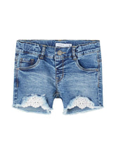 Load image into Gallery viewer, Jeans Short Lace

