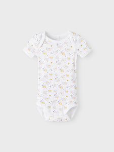 Romper Shortsleeve Rainbow 3 pack