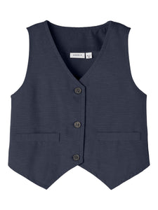 Waistcoat Linen Look, 2 colors