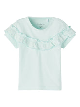 Load image into Gallery viewer, Shirt Ruffle Lace, 2 colors
