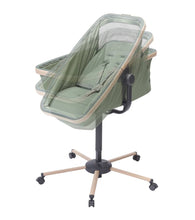 Load image into Gallery viewer, All-in-One Bassinet PLUS Mealkit, Recliner &amp; High Chair Alba Beyond Green
