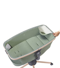 Load image into Gallery viewer, All-in-One Bassinet, Recliner &amp; High Chair Alba Beyond Green
