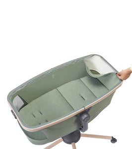 All-in-One Bassinet PLUS Mealkit, Recliner & High Chair Alba Beyond Green