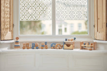 Load image into Gallery viewer, Wooden Shape Sorter Blue
