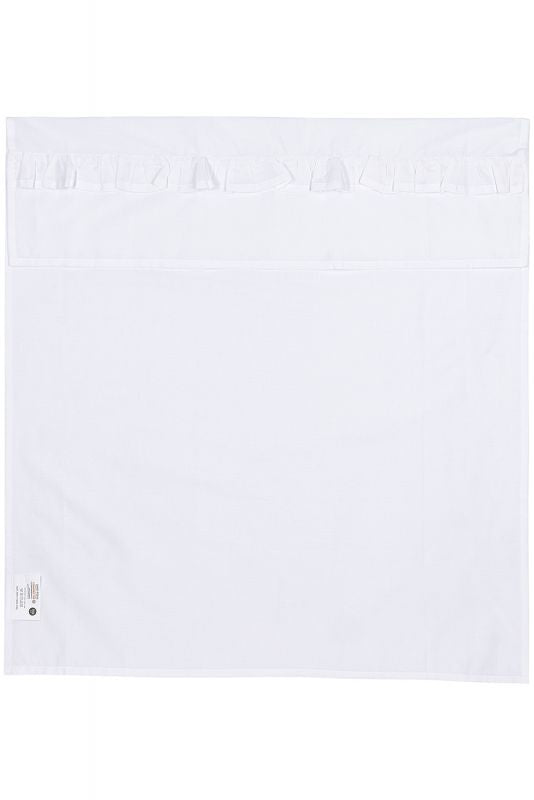 Sheet 75*100 Ruffle White