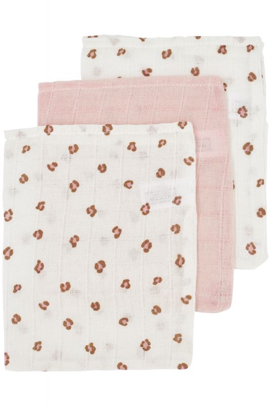 Hydrophilic Wash Cloths Mini Panther Soft Pink (3 pcs)