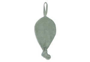 Pacifier Cloth Leaf Ash Green