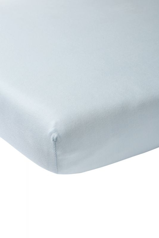 Fitted Sheet jersey 70*140/150 Light Blue