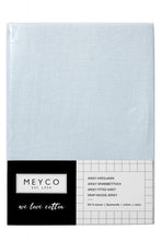 Load image into Gallery viewer, Fitted Sheet jersey 60*120 Light Blue
