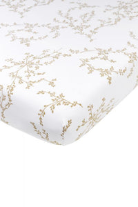 Fitted Sheet jersey 40*80/90 Branches Sand
