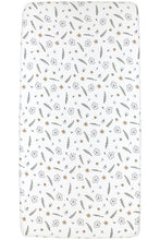 Load image into Gallery viewer, Fitted Sheet jersey 60*120 Floral
