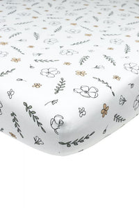 Fitted Sheet jersey 60*120 Floral