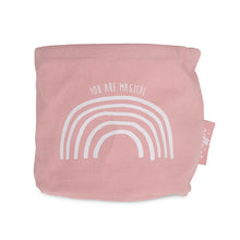Load image into Gallery viewer, Nursery Basket Canvas Rainbow Blush Pink
