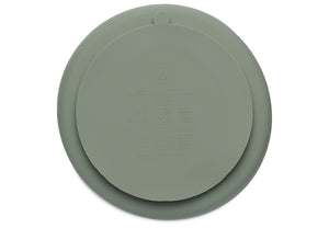 Plate Silicone Ash Green