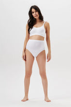 Load image into Gallery viewer, Maternity Lingerie Brief Waist Seamless White
