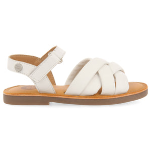 Sandal White Braided