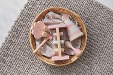 Load image into Gallery viewer, Wooden Stacking Tower Pink
