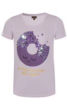 Load image into Gallery viewer, Shirt Donut Worry Be Happy
