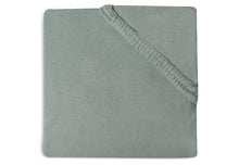 Load image into Gallery viewer, Fitted Sheet jersey 70*140 / 75*150 Ash Green
