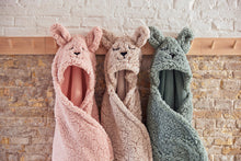 Load image into Gallery viewer, Wrap Blanket Bunny Pale Pink
