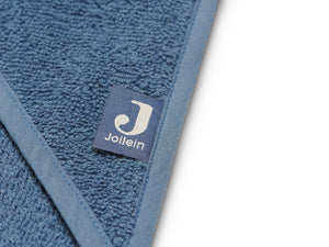 Hooded Towel Jeans Blue