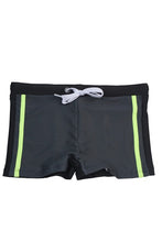 Load image into Gallery viewer, Swimboxer Black Neon Yellow
