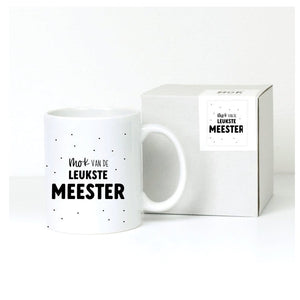Mok Van de Leukste Meester / Mug