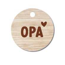 Load image into Gallery viewer, Sleutelhanger Hout / Keychain Opa
