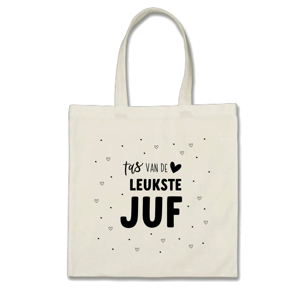 Tas / Bag Van de Leukste Juf