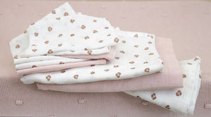 Hydrophilic Wash Cloths Mini Panther Soft Pink (3 pcs)