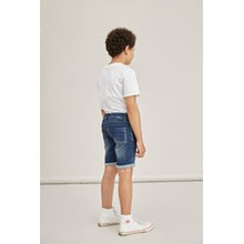 Load image into Gallery viewer, Jeans Short Dark Blue Denim
