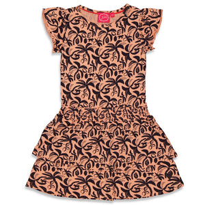 Dress Volante Papaya Punch