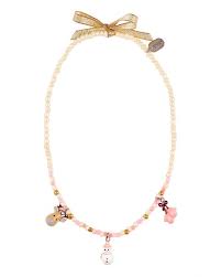 Necklace Winter Pink-Gold