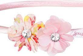 Headband Flowers Pink