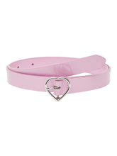 Load image into Gallery viewer, Belt Metallic Heart Buckle, 3 colors
