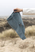 Load image into Gallery viewer, Pants Jogging Bio Cotton Faded Green
