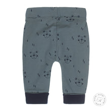 Load image into Gallery viewer, Pants Jogging Bio Cotton AOP Bear Dusty Green
