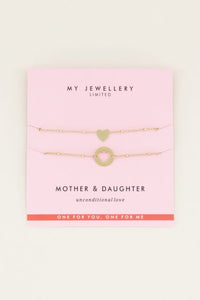 Bracelet Mother & Daughter, 2 colors
