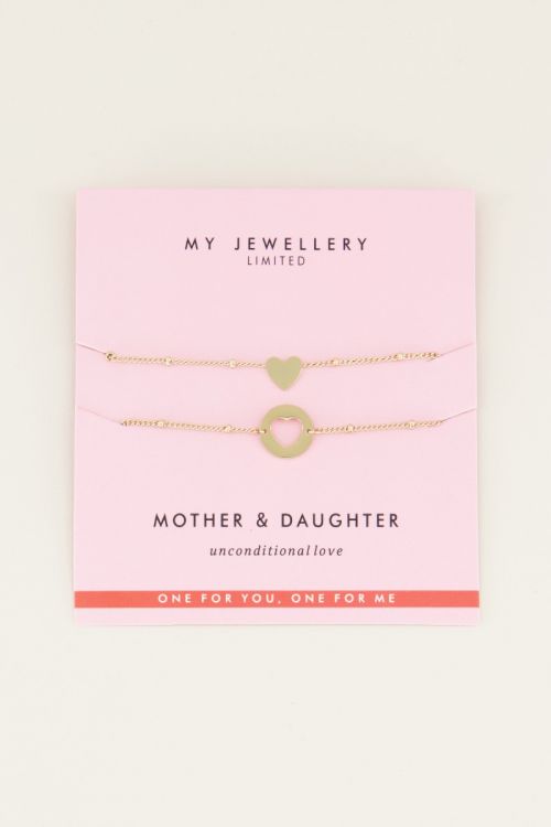 Bracelet Mother & Daughter, 2 colors