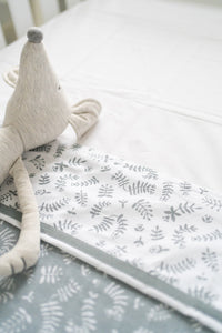 Sheet 100*150 Botanical Grey