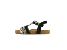 Load image into Gallery viewer, Sandal Black Beads
